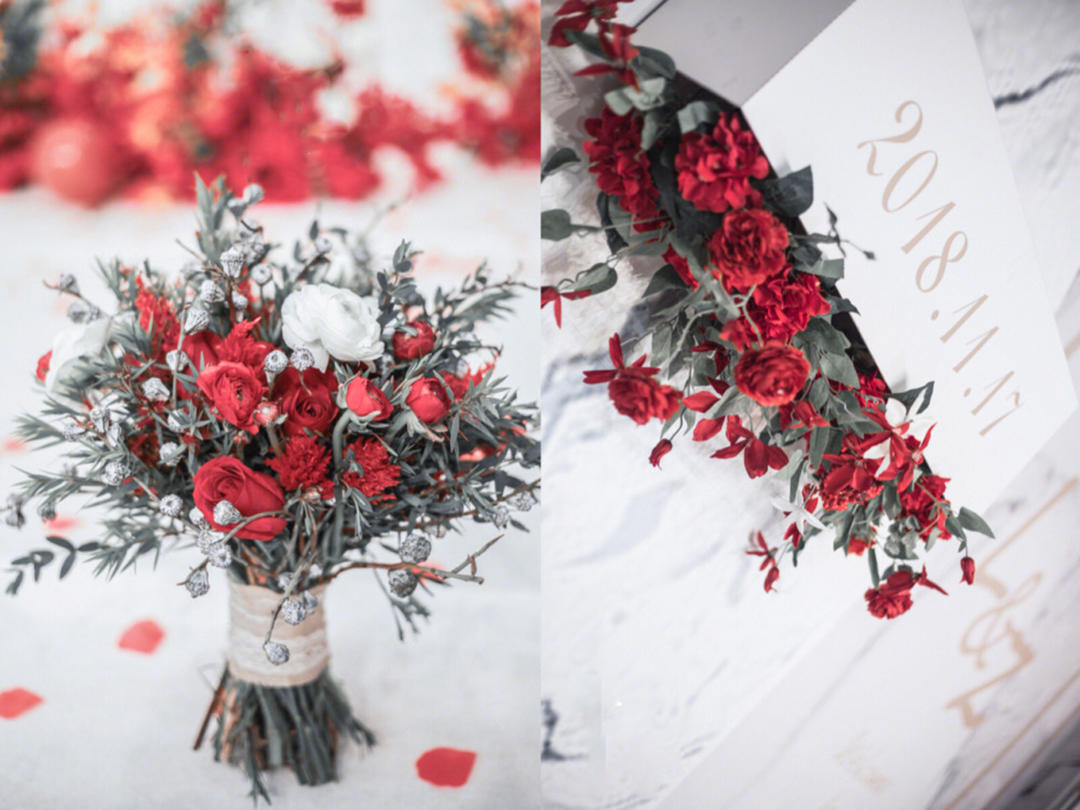 麦琪婚礼《W&R》 红白简约风婚礼