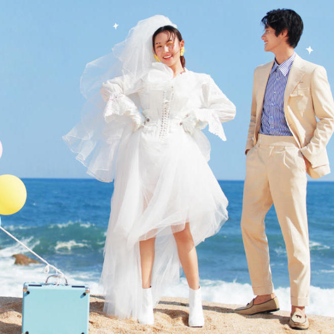 厦门/三亚+合肥双城蜜月旅拍+包酒店+包邮寄