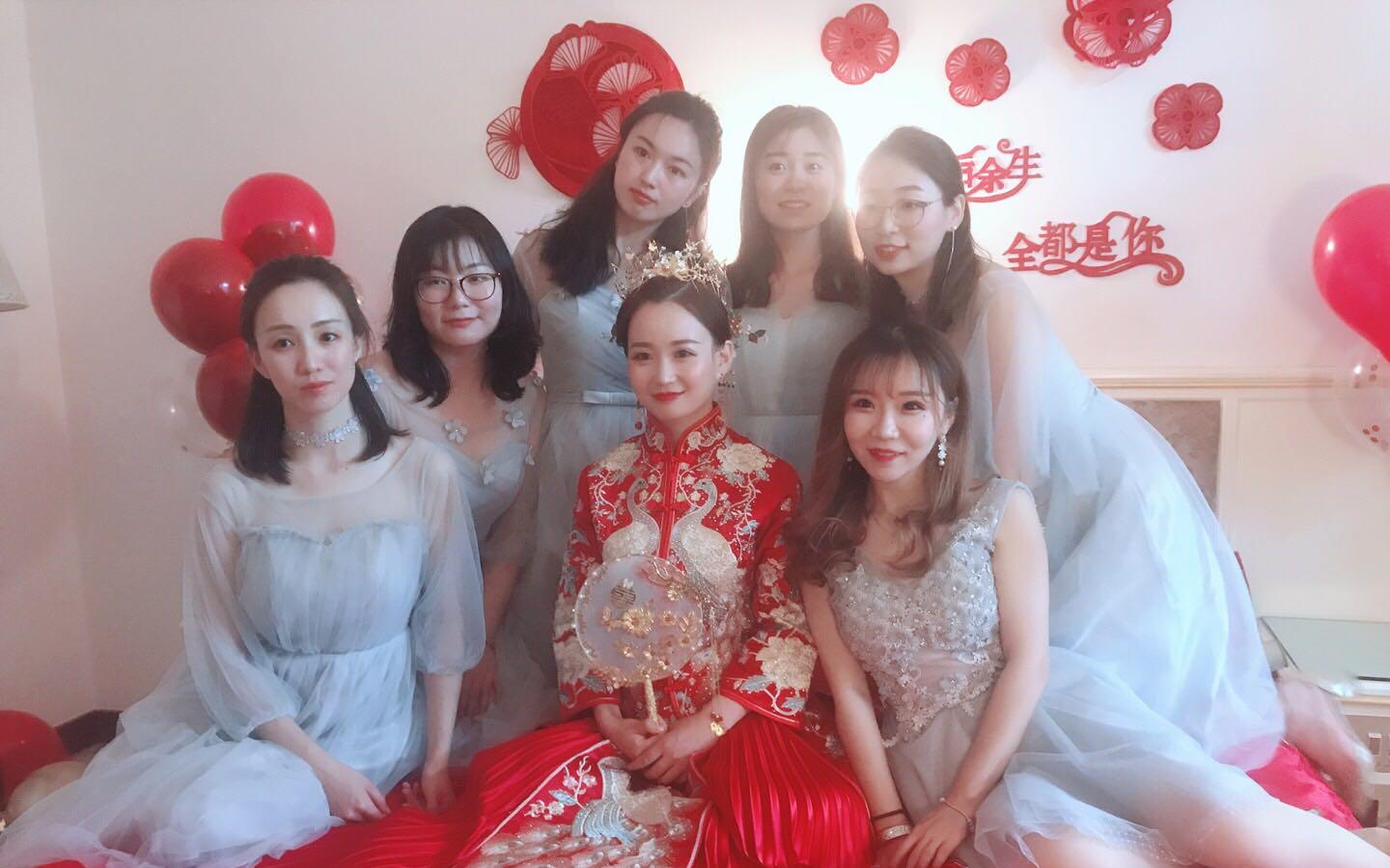 囍纱   婚礼当天实拍图