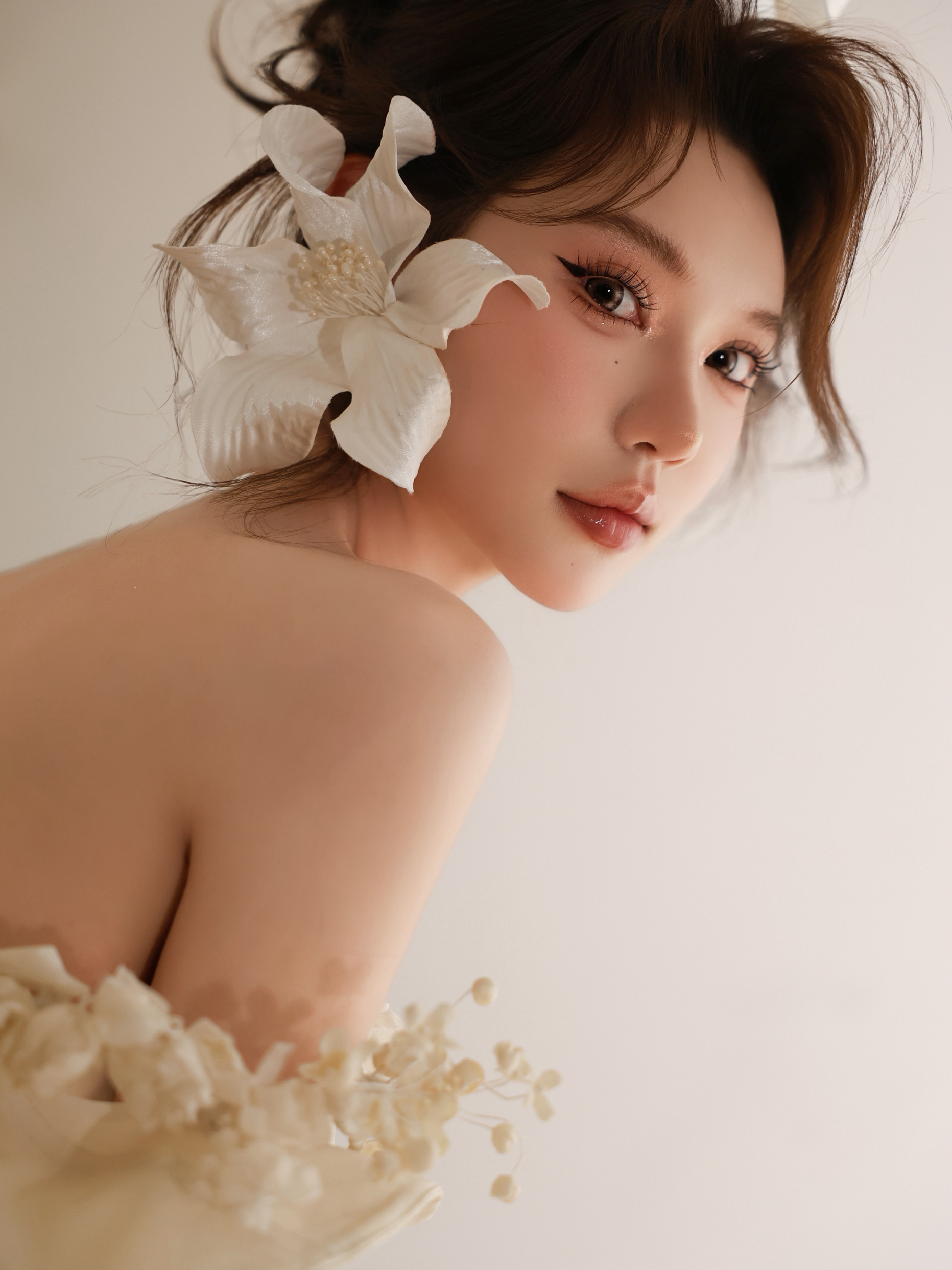 氛圍感新娘造型