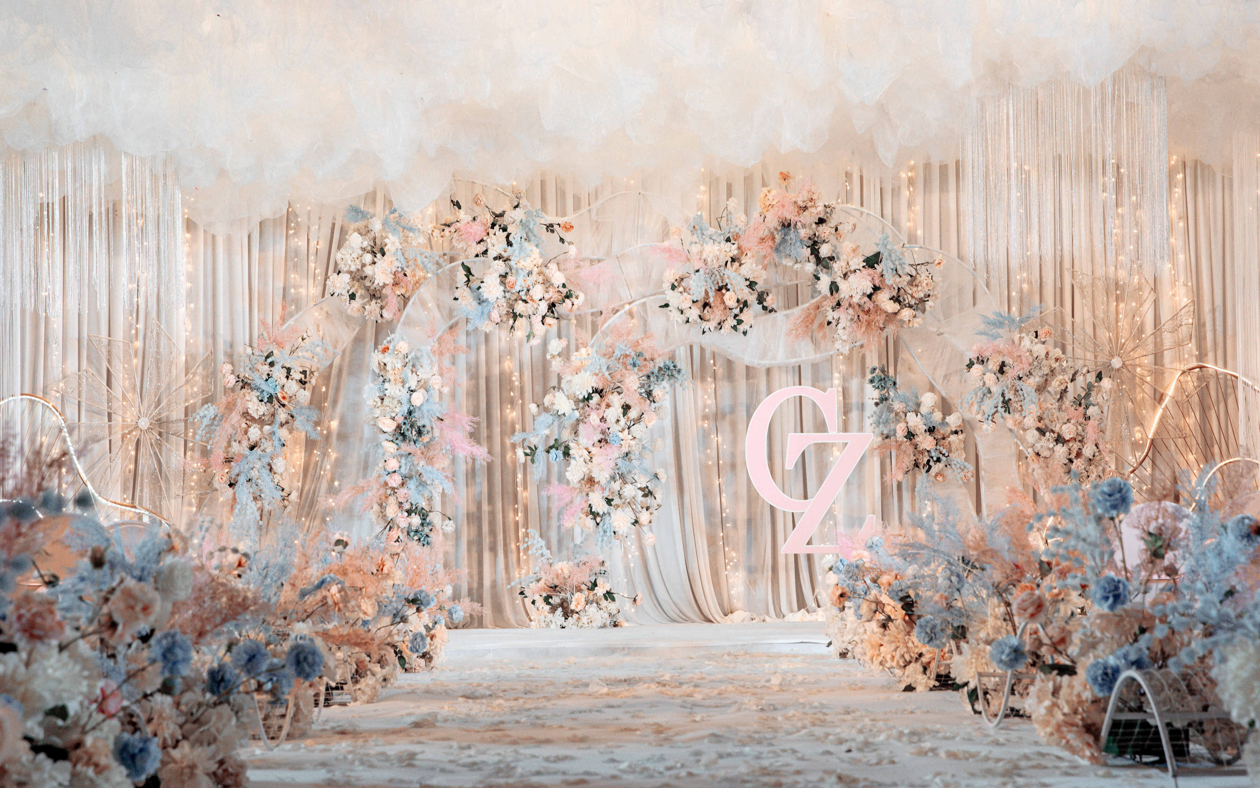 【花海阁】 奢华系列 粉色梦幻-主题定制婚礼