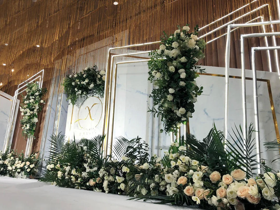 《壹合婚礼》森系 | 伴真绿叶 | 纯布布置