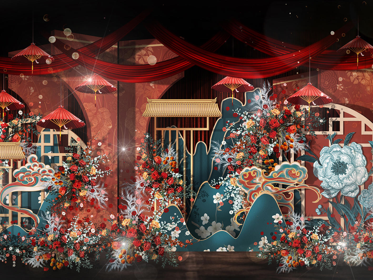 国潮婚礼～免费升级首席四大，订制专属婚礼logo