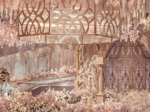 圣殿入梦丨DreamPark·宫廷奢华创意婚礼