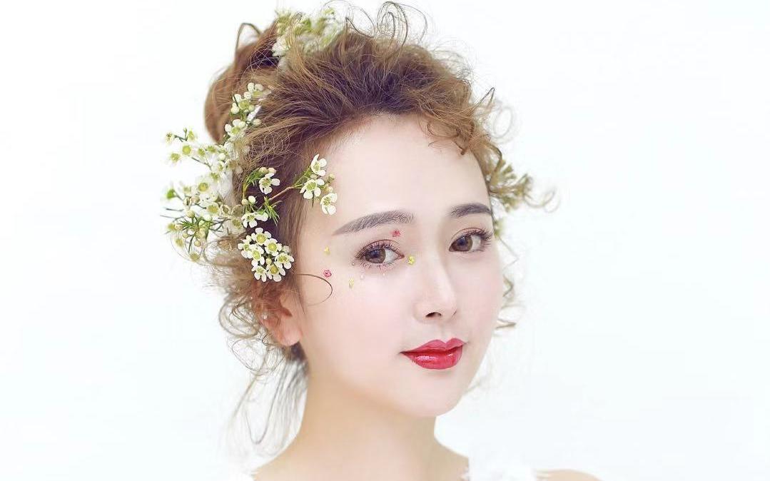 新娘造型，甜美风格，，，