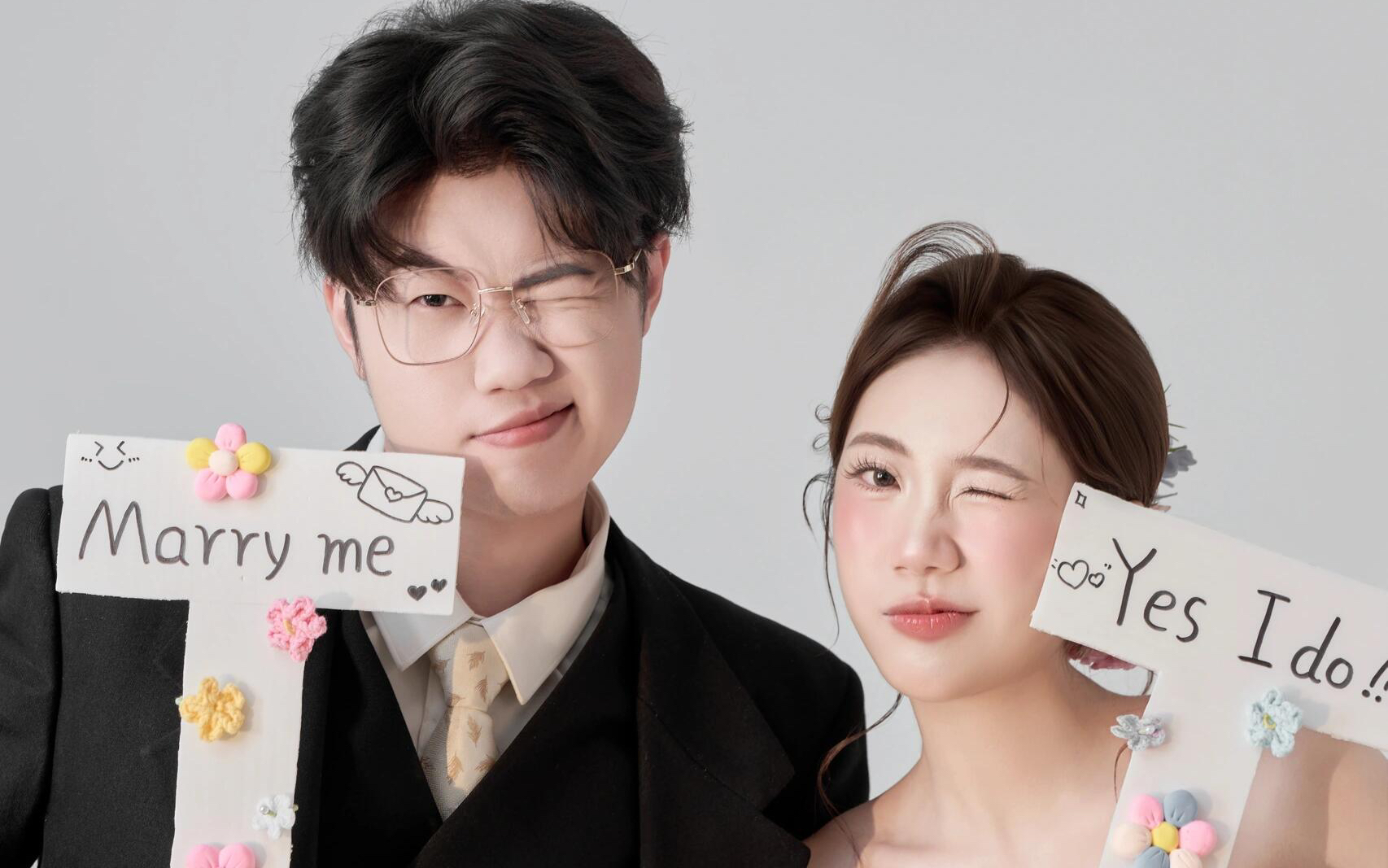 韓式高定系列客片欣賞！石家莊婚紗照推薦商家