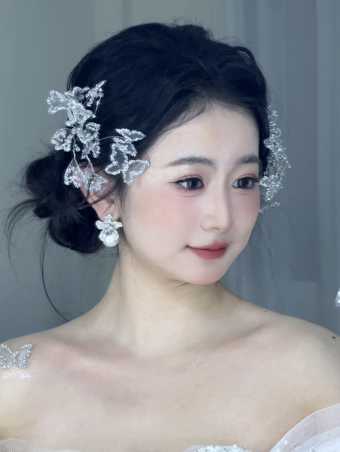 公主风婚纱造型