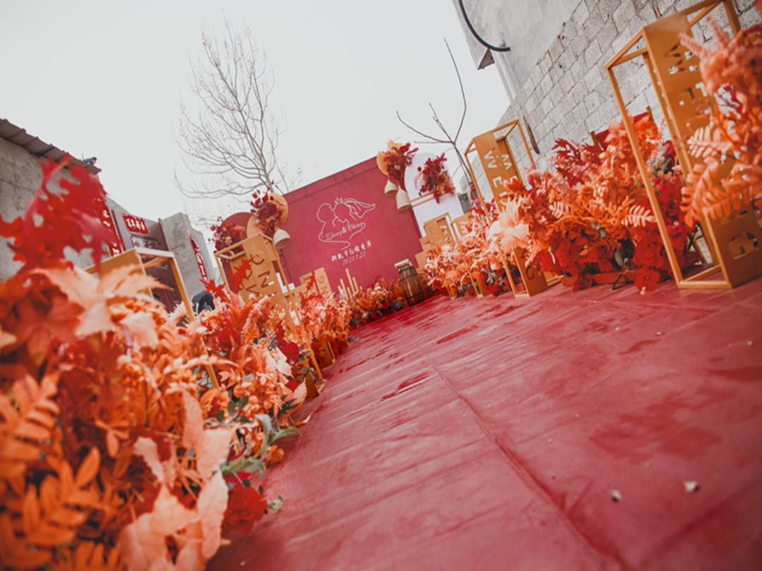 【滕州久久婚庆】2021款老家小预算红色系婚礼