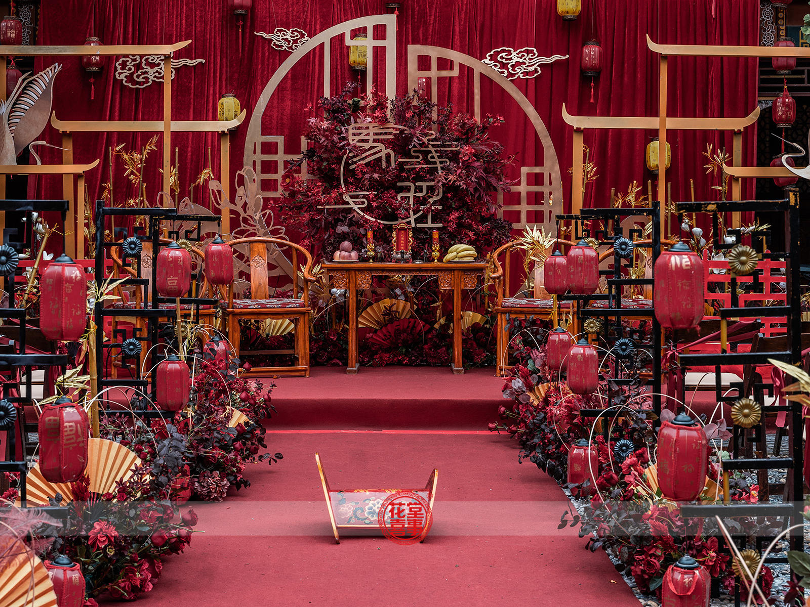 【花堂喜事】—超有仪式感的典雅别致四合院婚礼