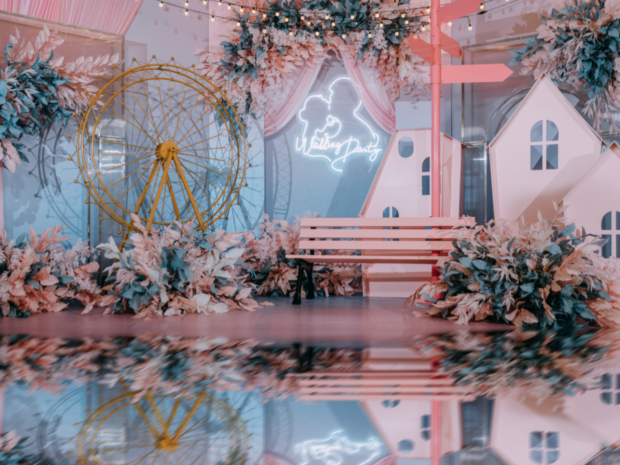 【夢(mèng)幻粉色】馬卡龍婚禮 西式婚禮