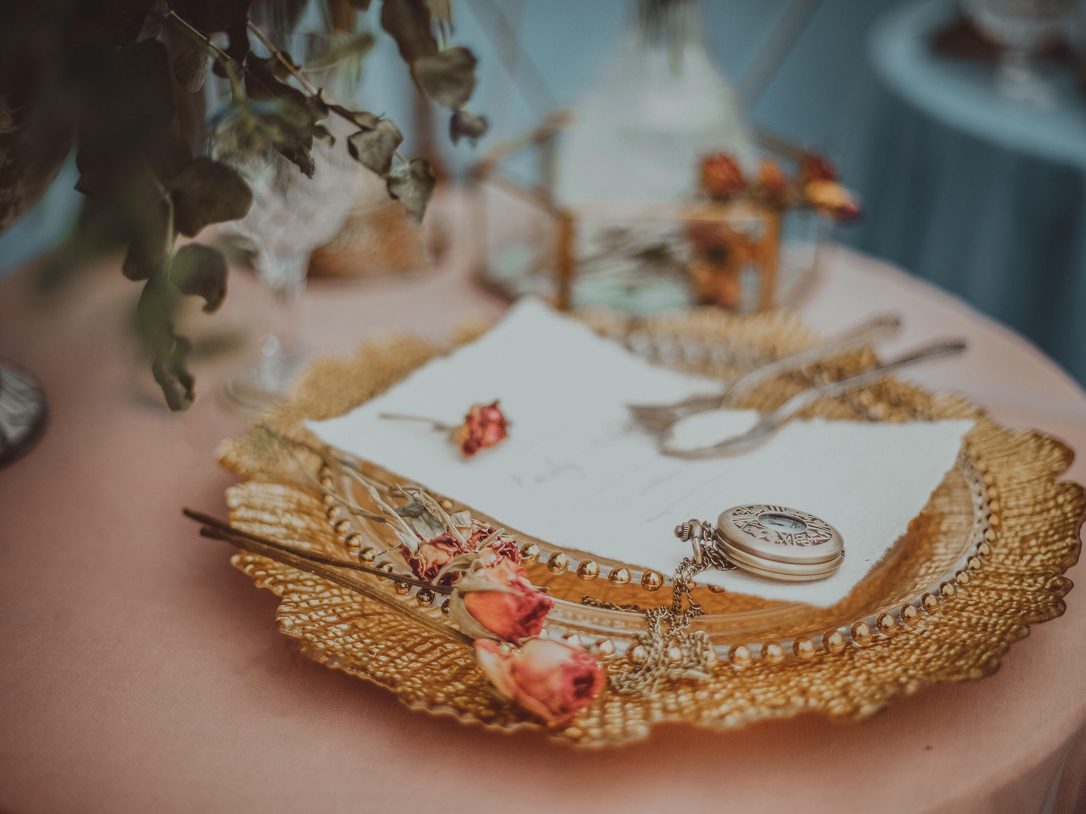 爱丽丝梦游仙境蓝色梦幻婚礼