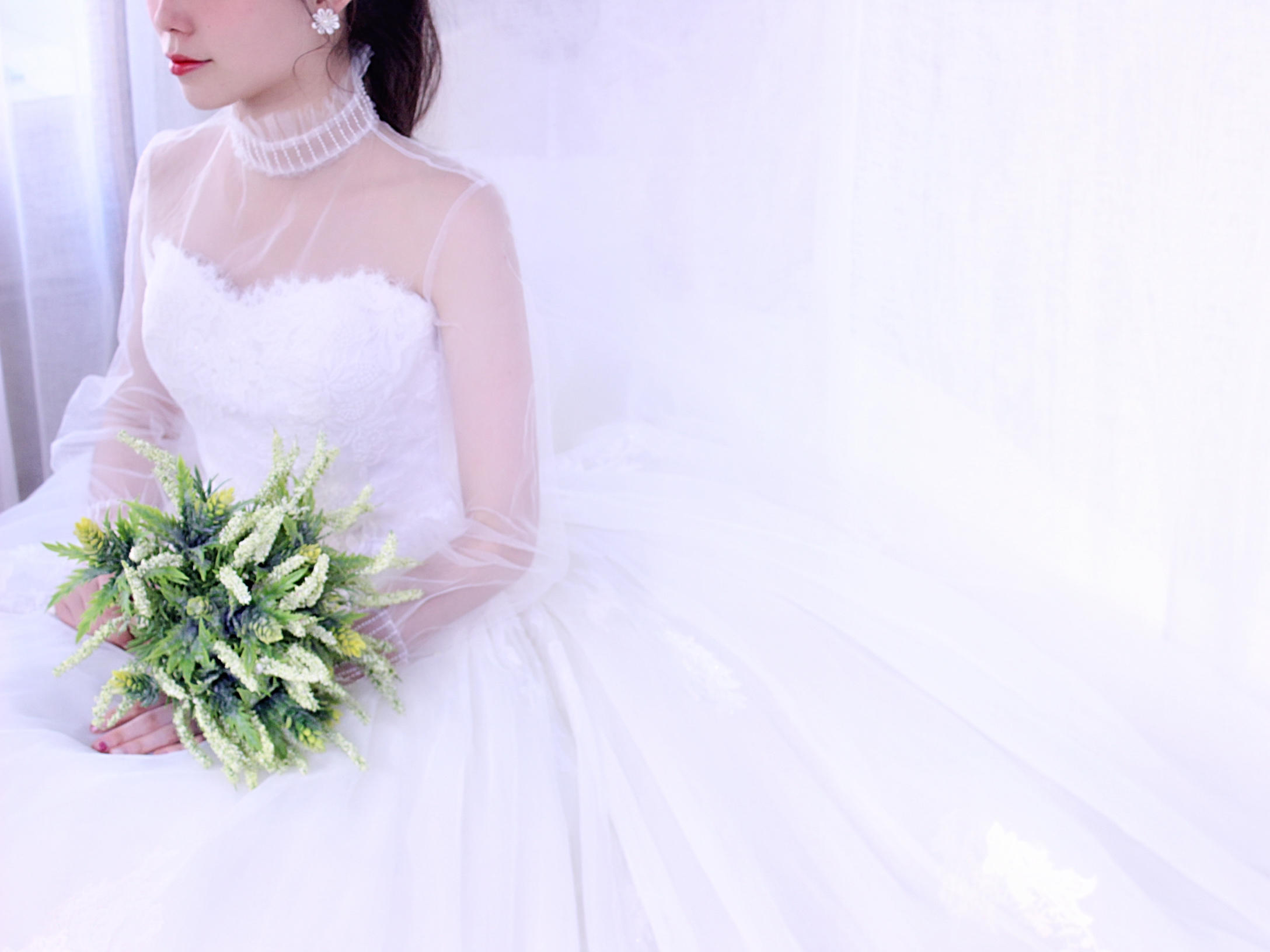 【轻奢套系】主纱+手绣马来袍+敬酒服+中式饰品