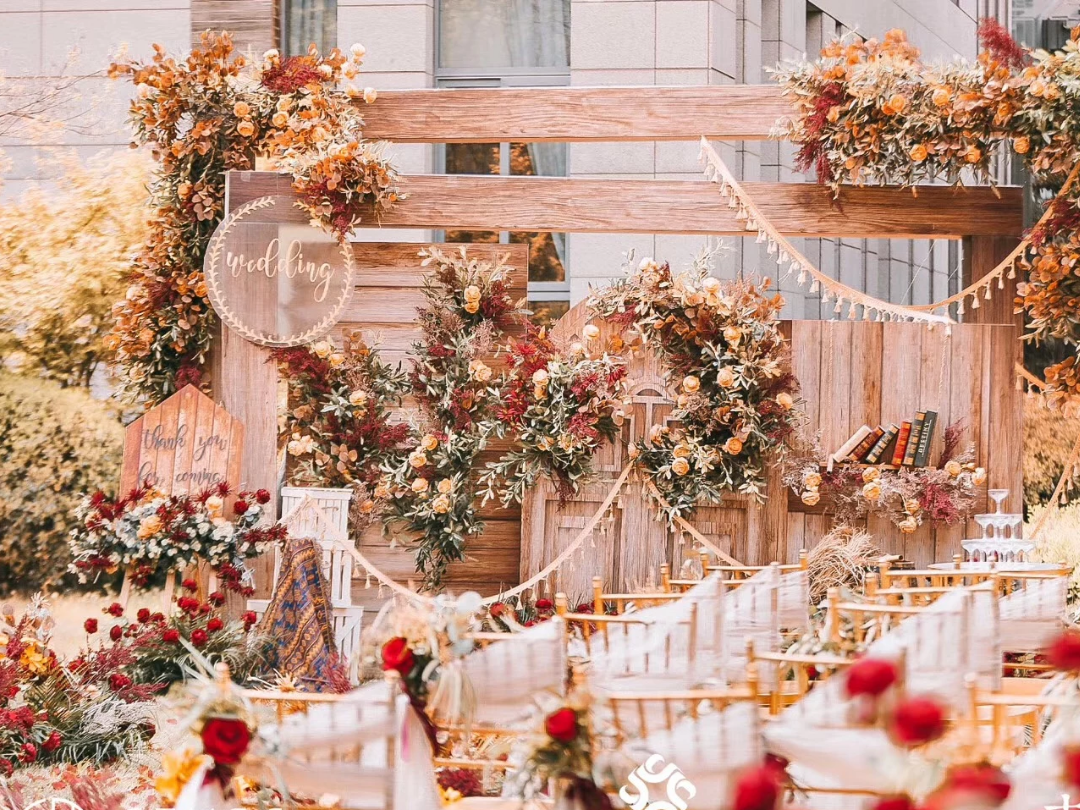 【吉满堂婚礼】&唯美室外森系婚礼