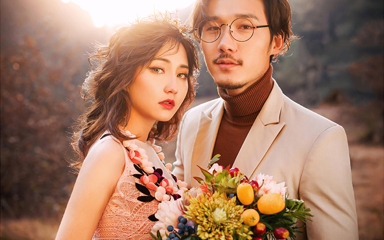 紫溪山量版<3内2外精修56张>婚纱摄影