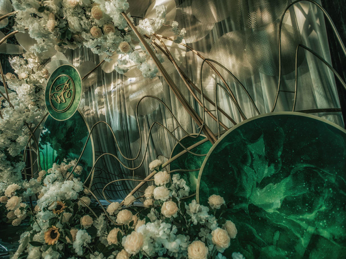 【禧上婚礼】2019大热流行色婚礼 半定制纯布置