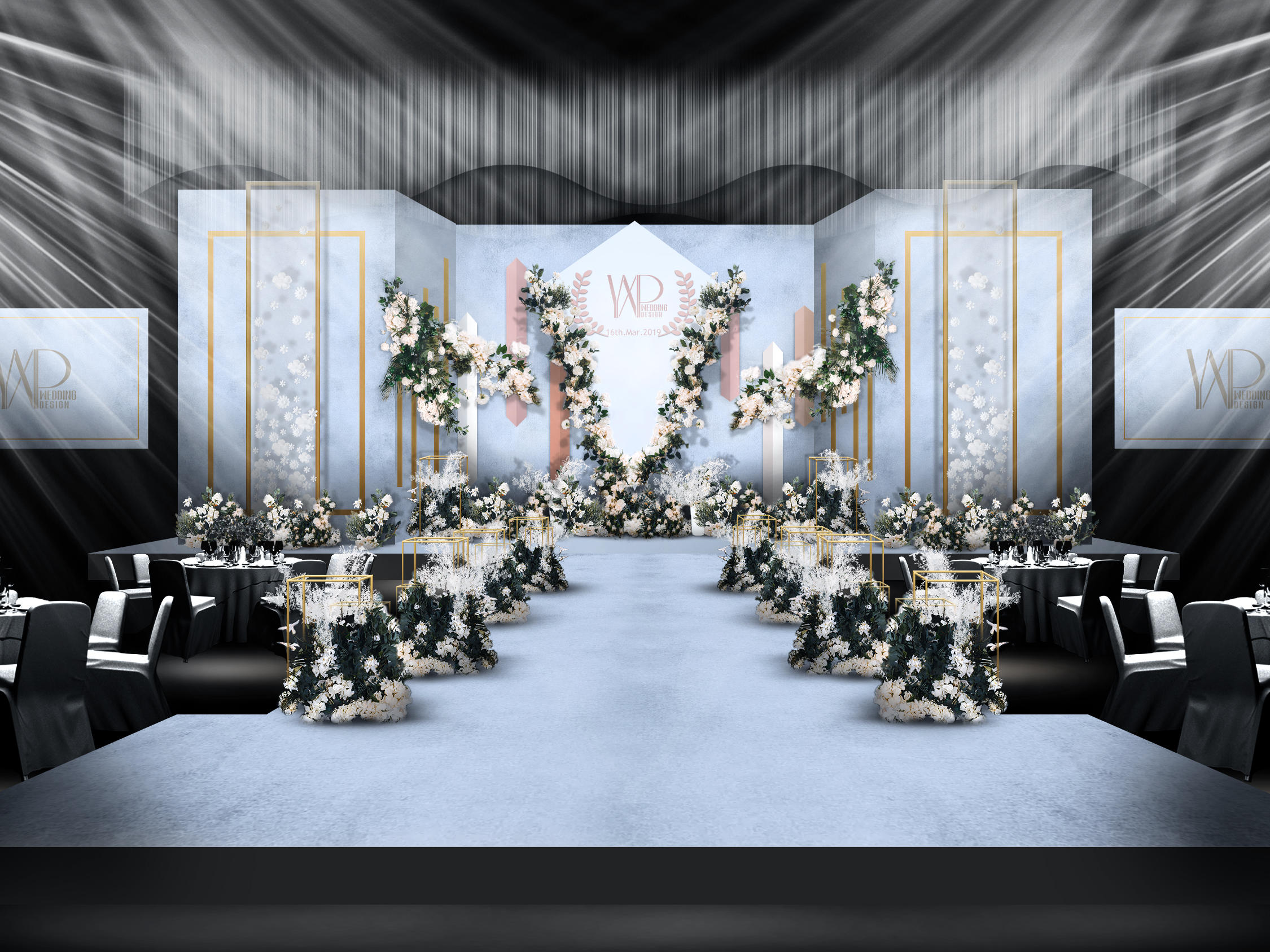 2022慕爱女王流行时尚主题婚礼套餐B