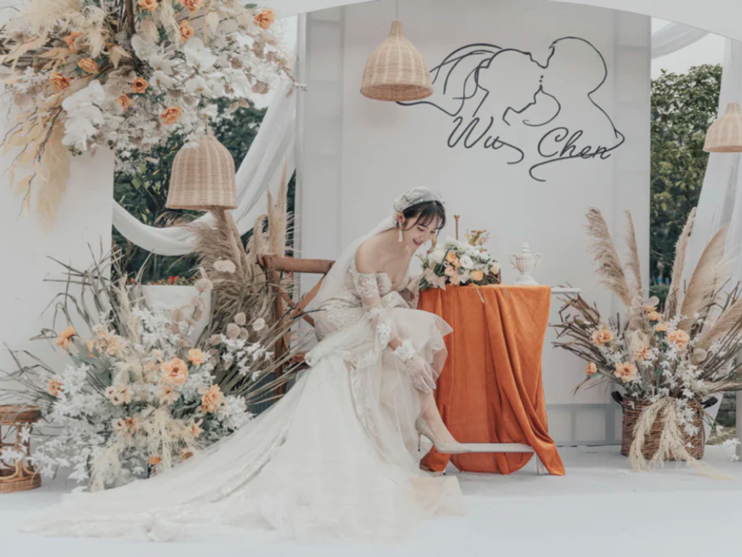 【喜时】简约文艺复古风户外婚礼 草坪婚礼小清新