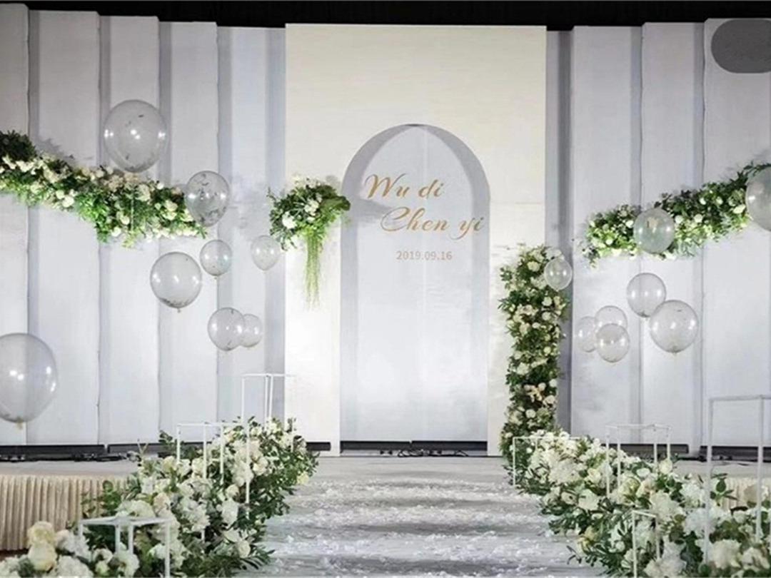  原野婚礼 真实婚礼 绿色小清新