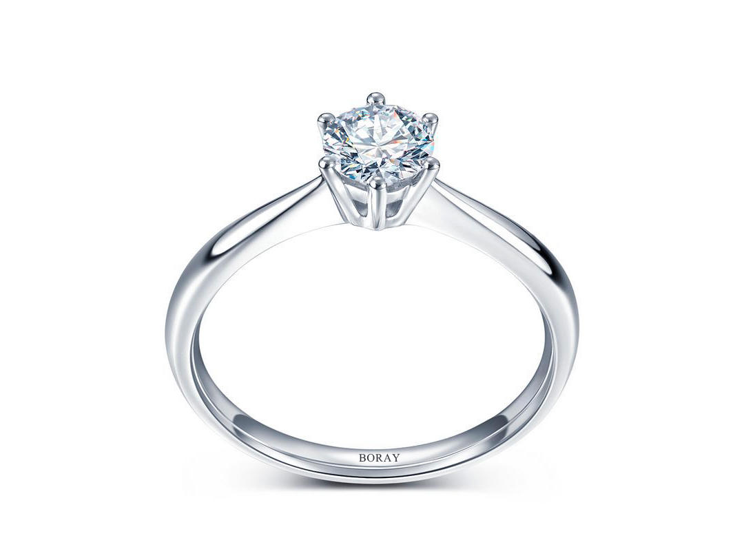 18K金钻戒——围爱系列