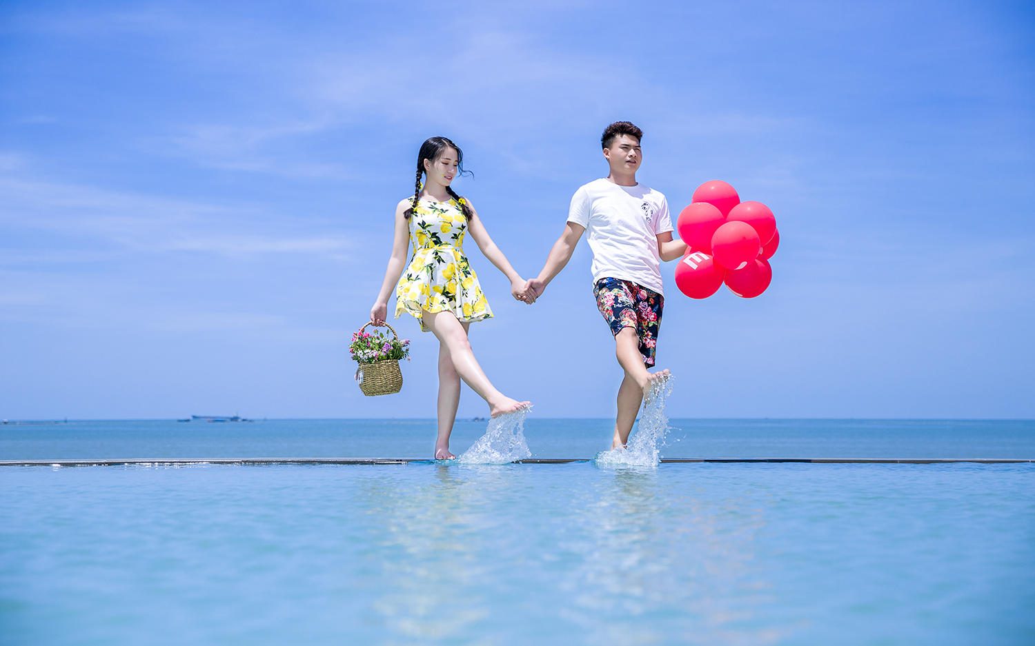 三亞旅拍 浪漫海底世界+鳳凰島雙景點拍攝 