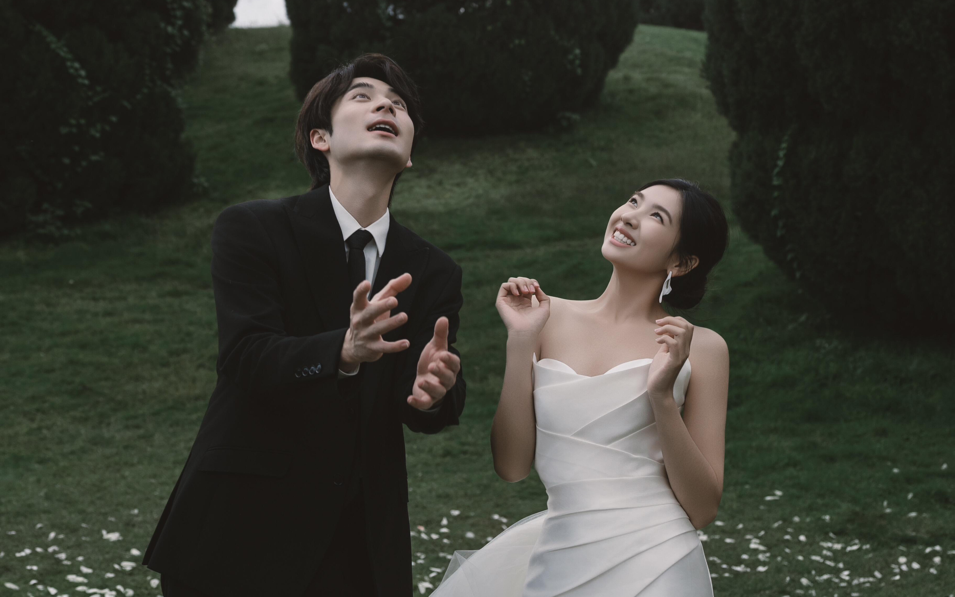 我的超絕活人感婚紗照??自由感和生命力爆棚