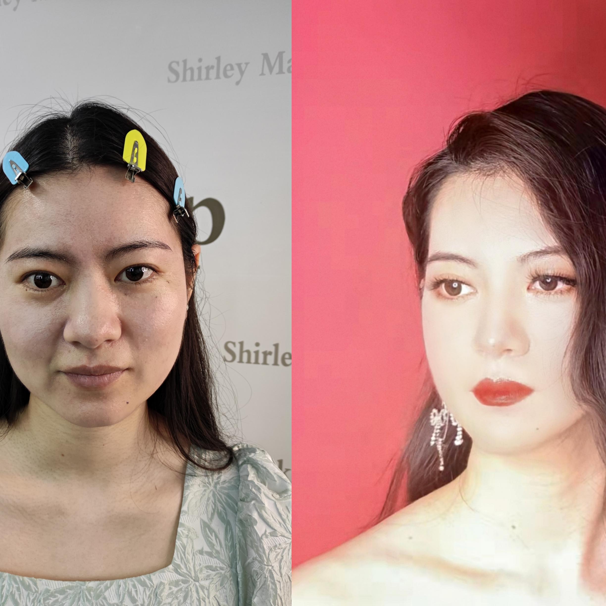 普通人秒变明星！红毯风妆发造型
