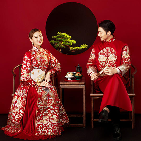 {网红爆款}中国风+精致传承婚纱照 必拍款