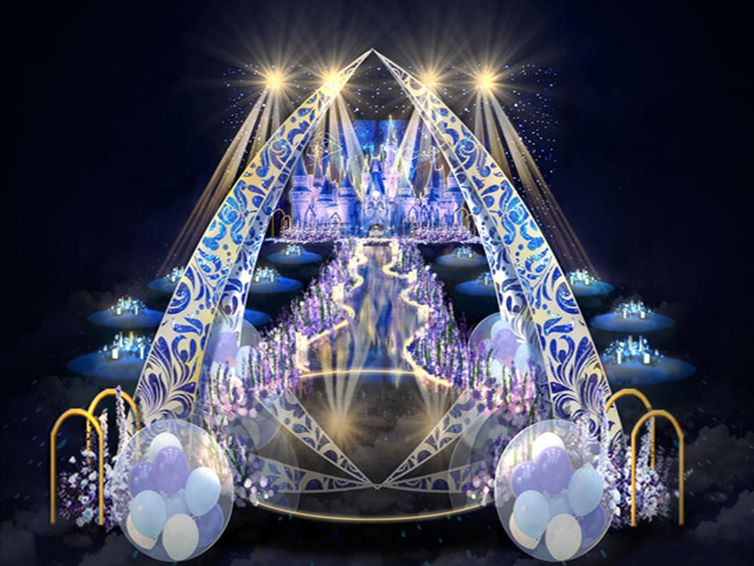 《夜空中最亮的星》2020网红款梦幻星空主题婚礼