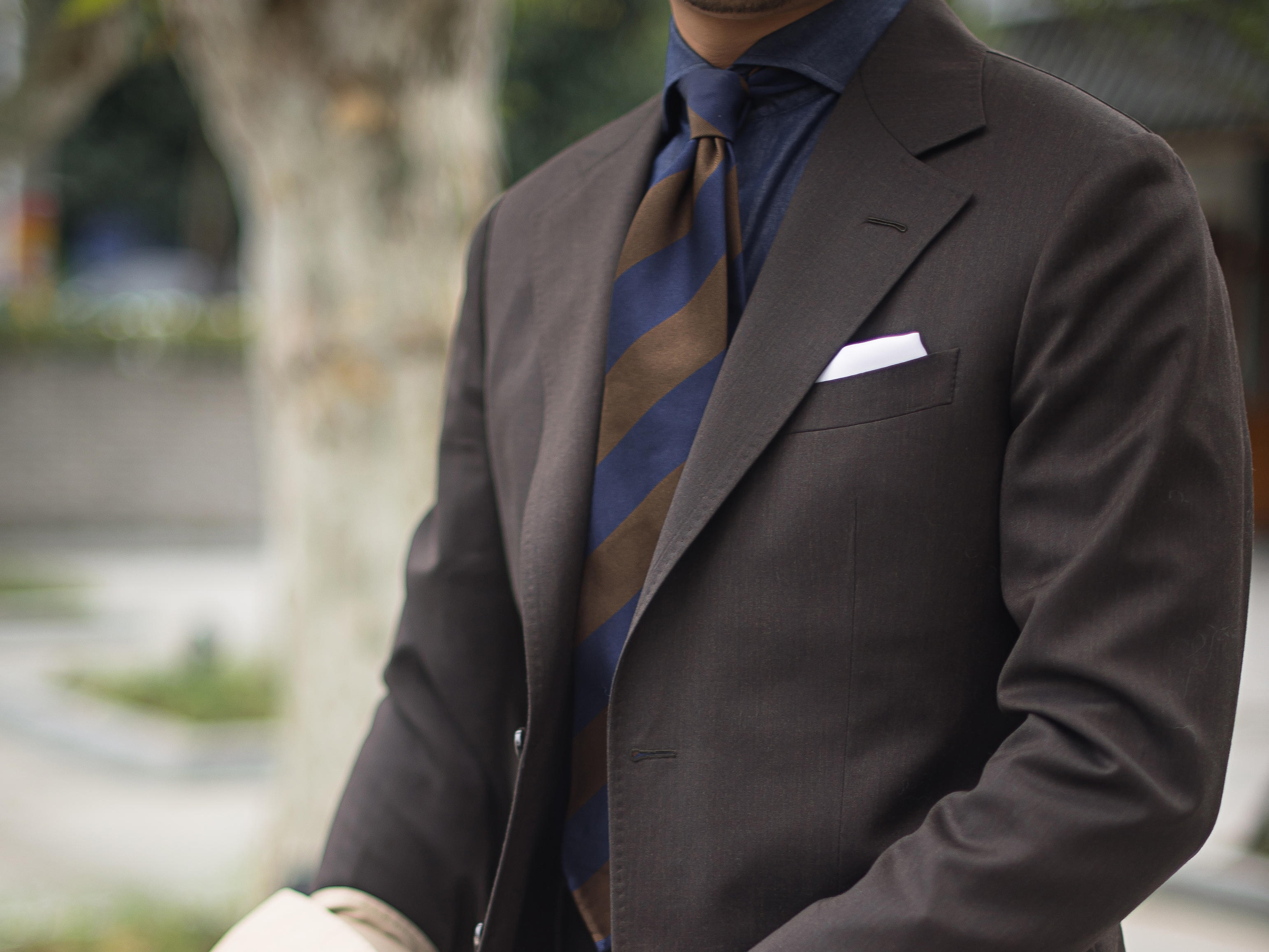 杭州景唐西服私享定制/休闲大地色系西服