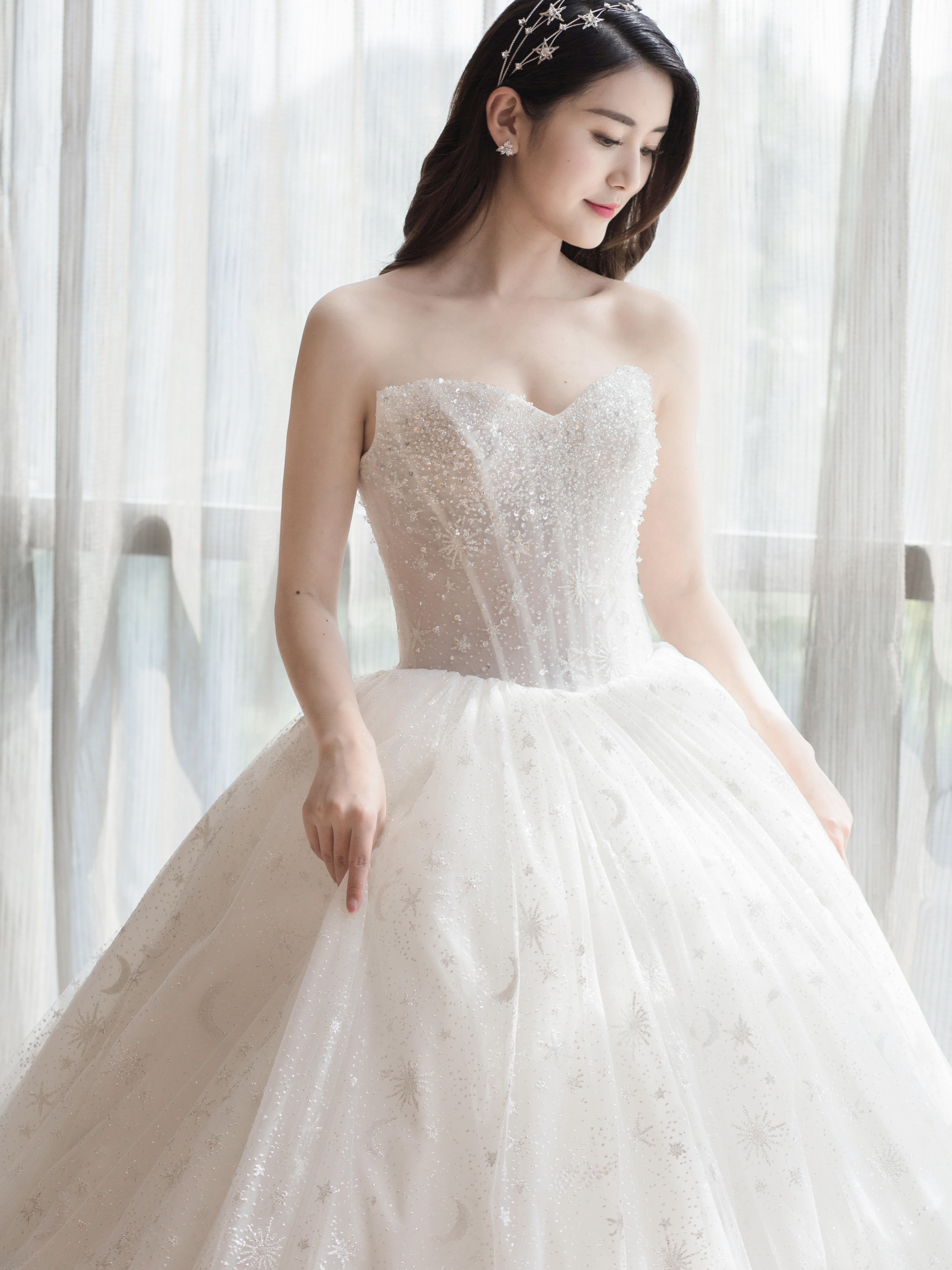 苏拉奢选3件套【豪华超大拖尾＋重工中式＋敬酒服】