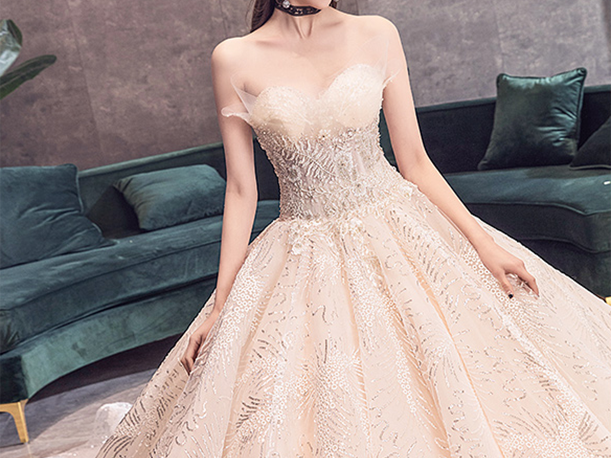 【Domi高级婚纱】3件套租赁主纱+礼服+中式