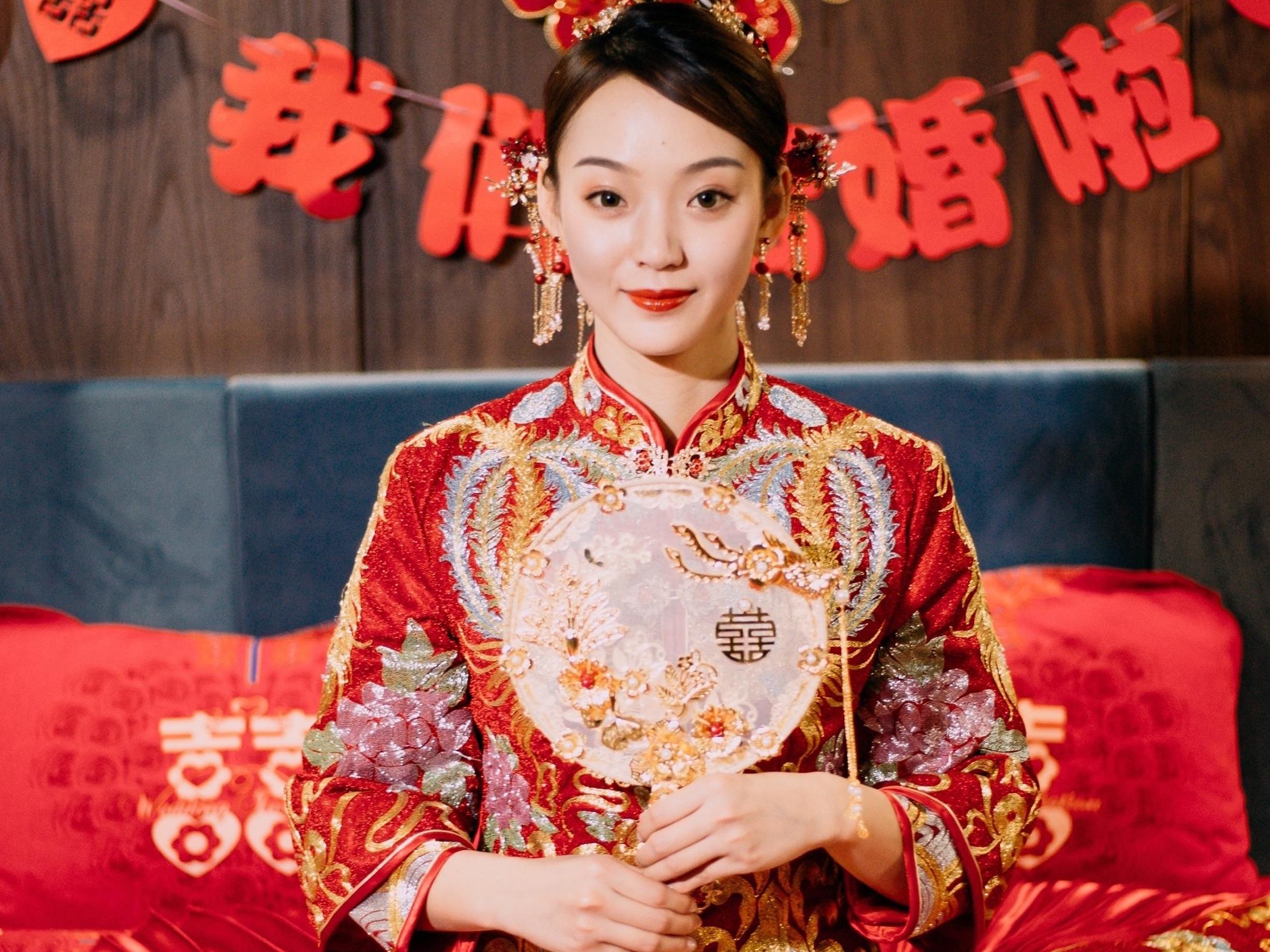 【中式新娘造型】总监婚礼全程跟妆