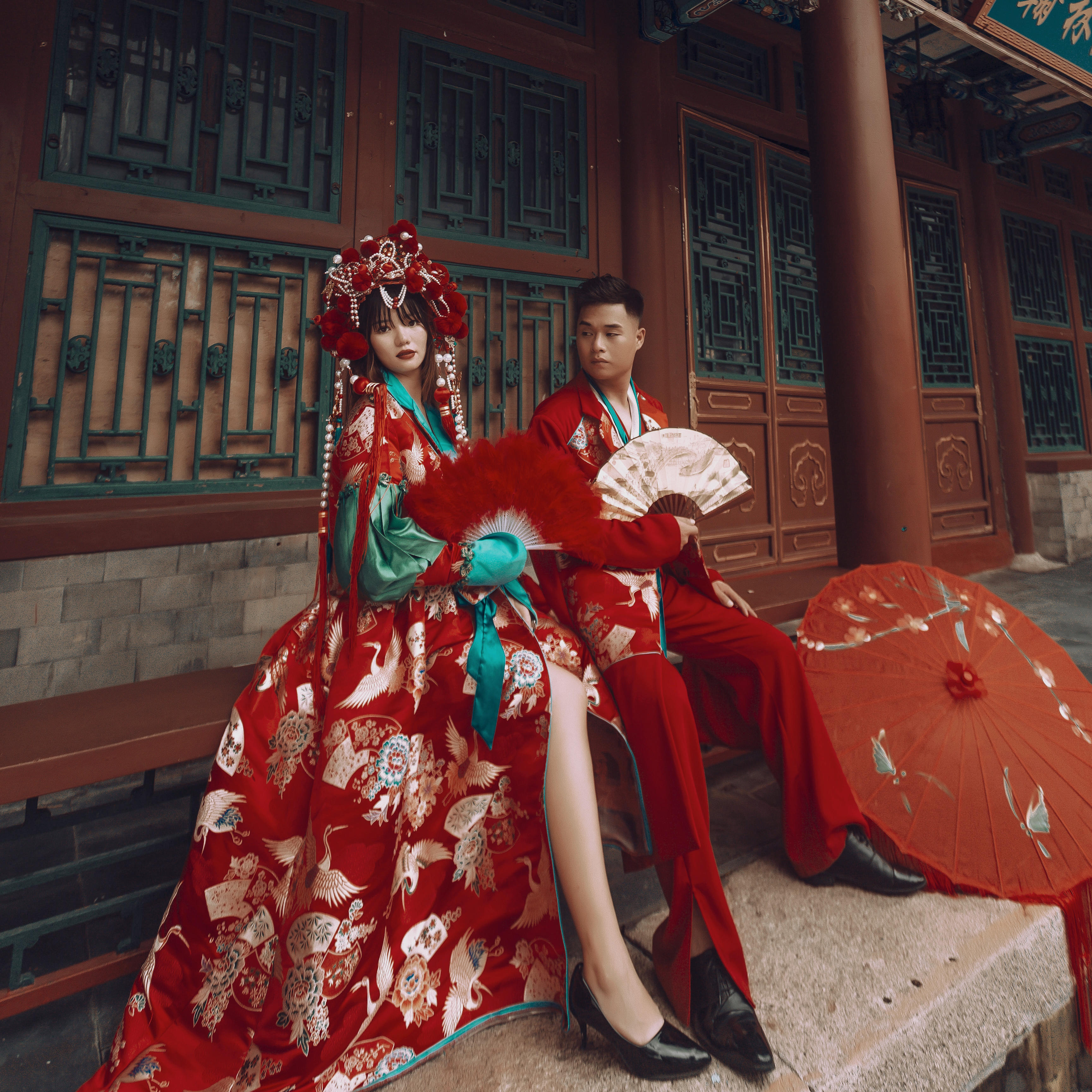 光影摄-【国潮个性婚纱照-百分百真实客片】