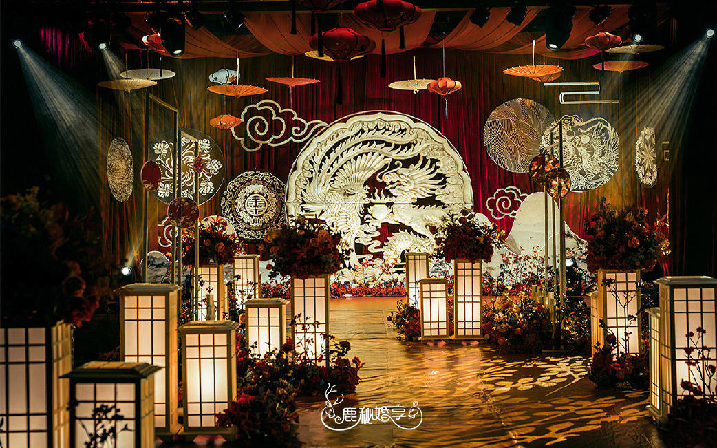 【鹿秘婚享】优雅蓝色/精致创意/新中式婚礼