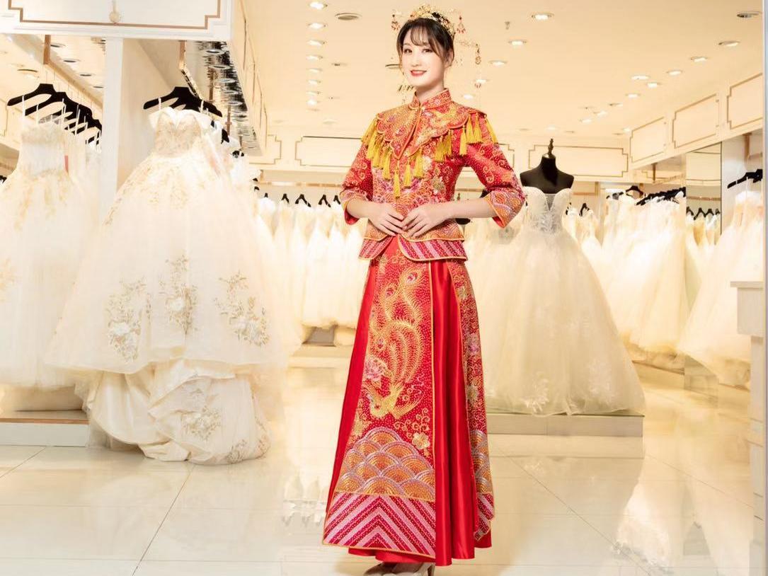 2019年新品 仪式纱+出门纱+秀禾服