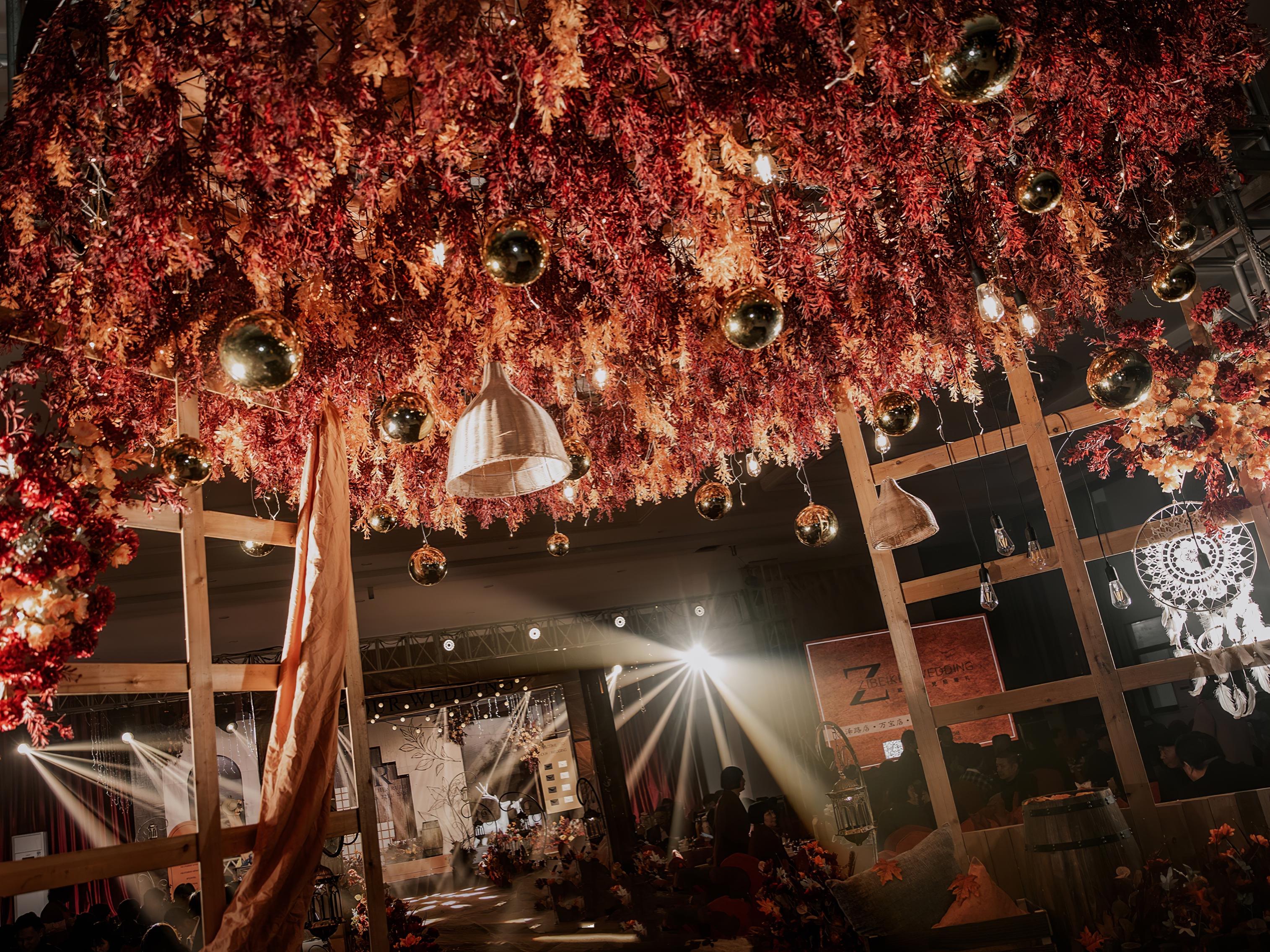 【屿霖婚策】焦糖色系复古风婚礼