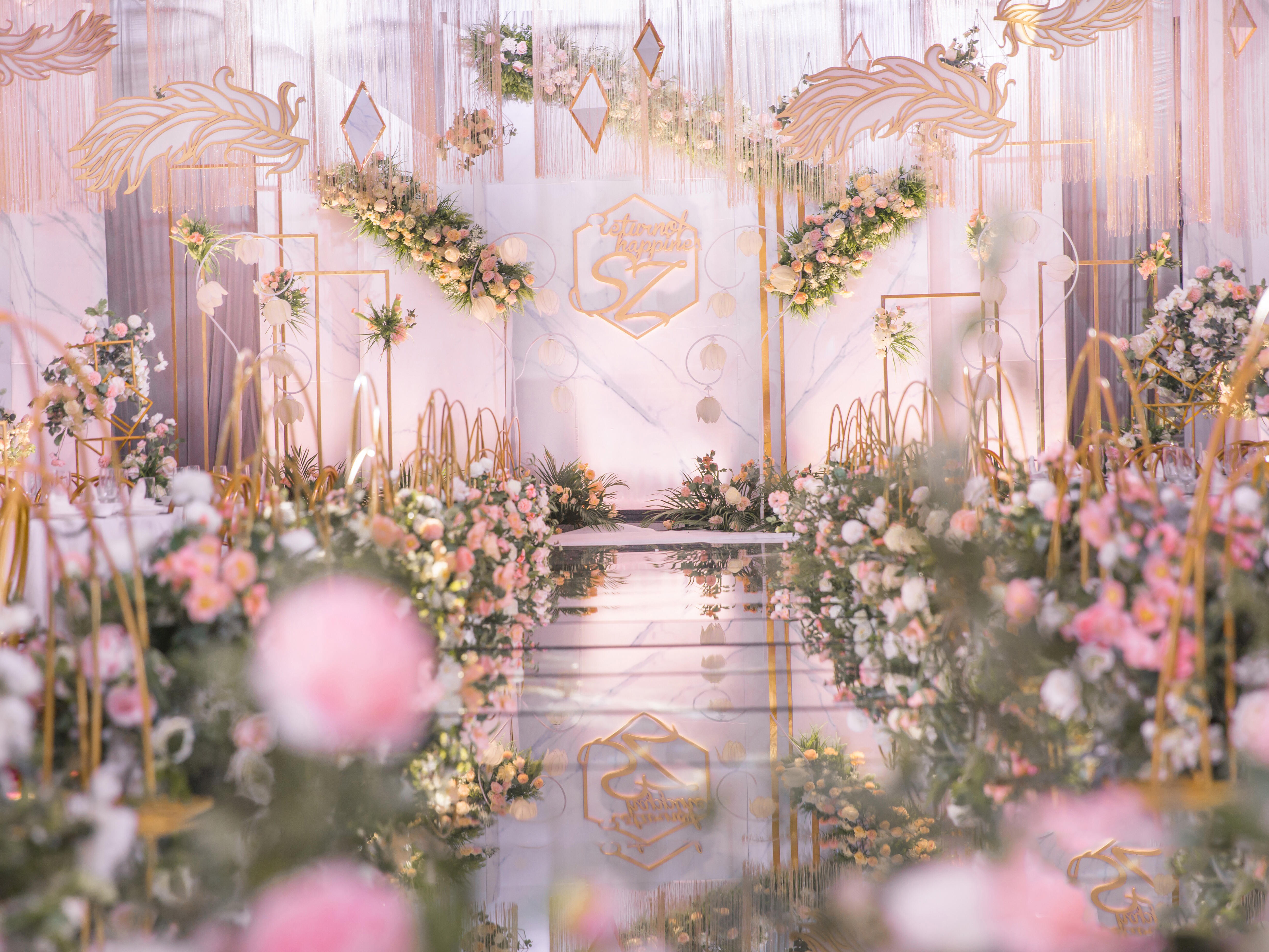 【晟世】唯美花满情浓婚礼套餐（含四大金刚）