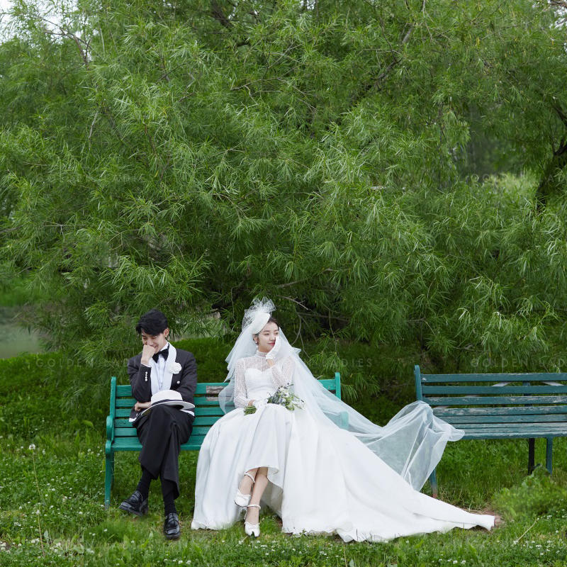 高定外景婚照系列~伏尔加河畔