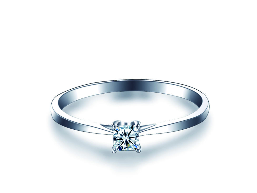 爱思诺铧钻石戒指--陨石系列