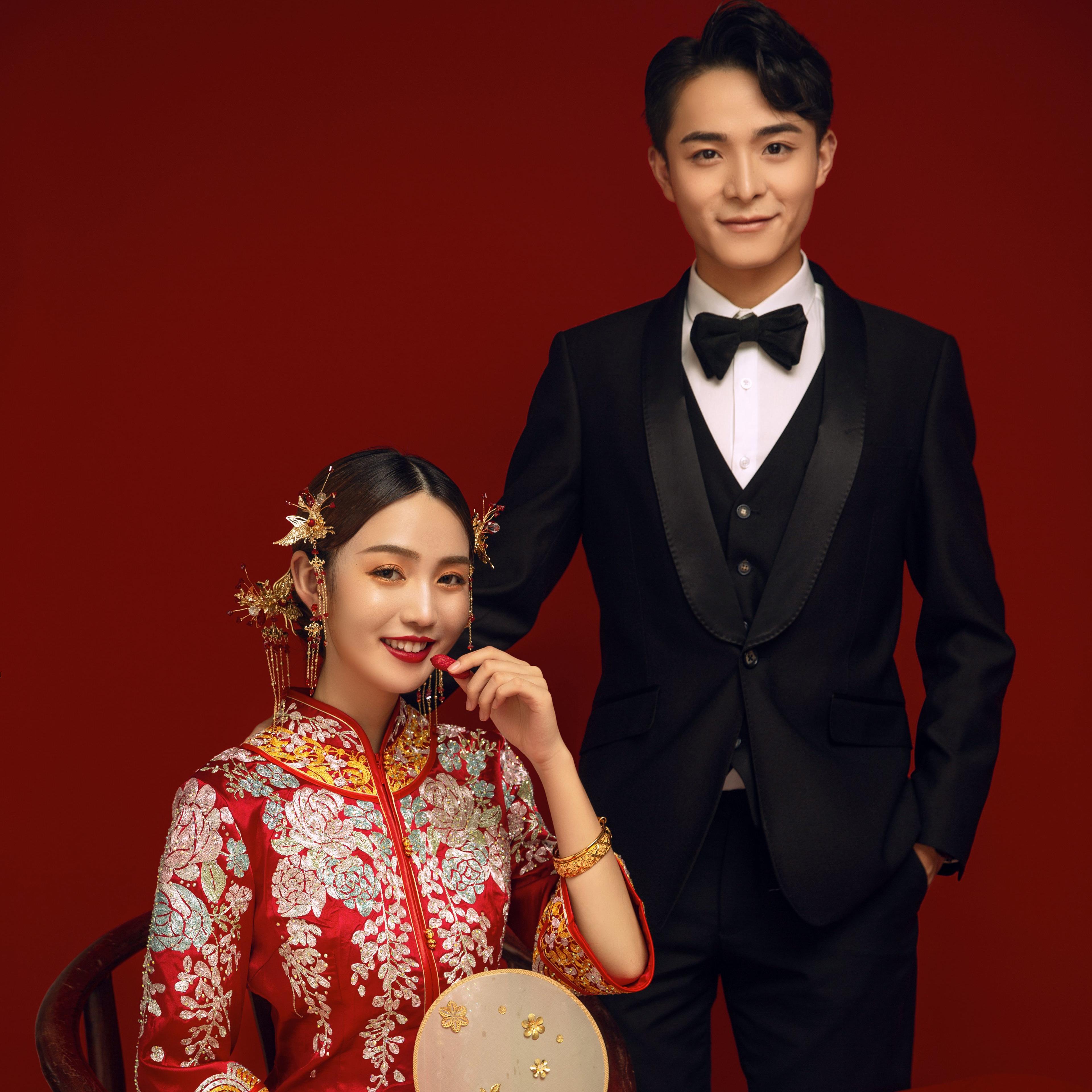柳州蒙娜丽莎婚纱之正统国风中式