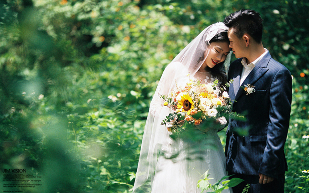 潮婚节夏季婚纱特惠价陈先生客照欣赏