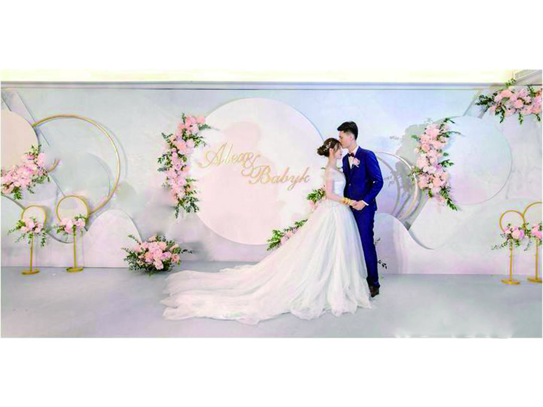 兰州桑上婚典粉色系唯美爱情主题婚礼