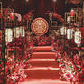 【超值钜惠】红色中式传统婚礼布置