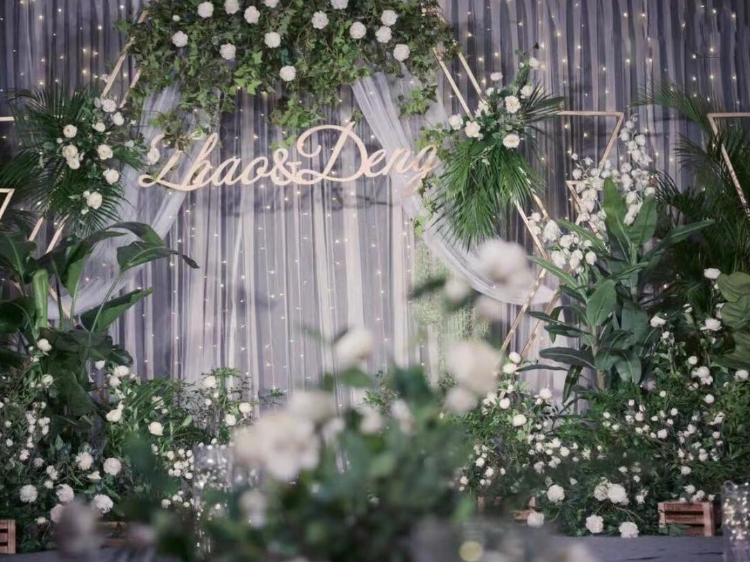 荣县蜜爱婚礼《茶白》韩式小清新婚礼