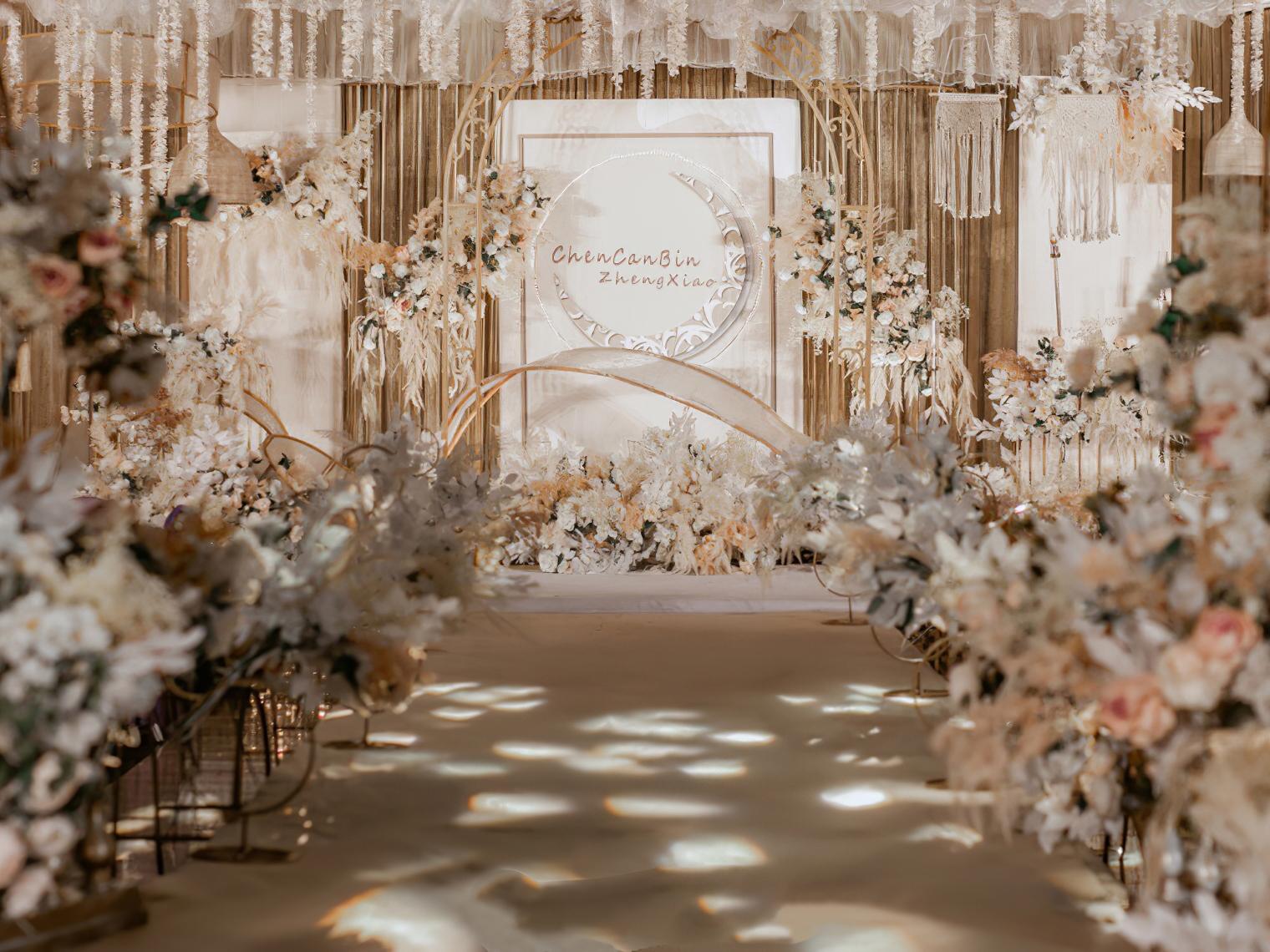 【奢华小资】|美谊婚礼|春享静语·香槟白色-奢华