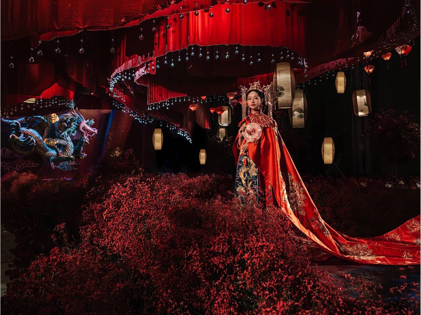 天美婚礼-大气辉煌红色中式婚礼