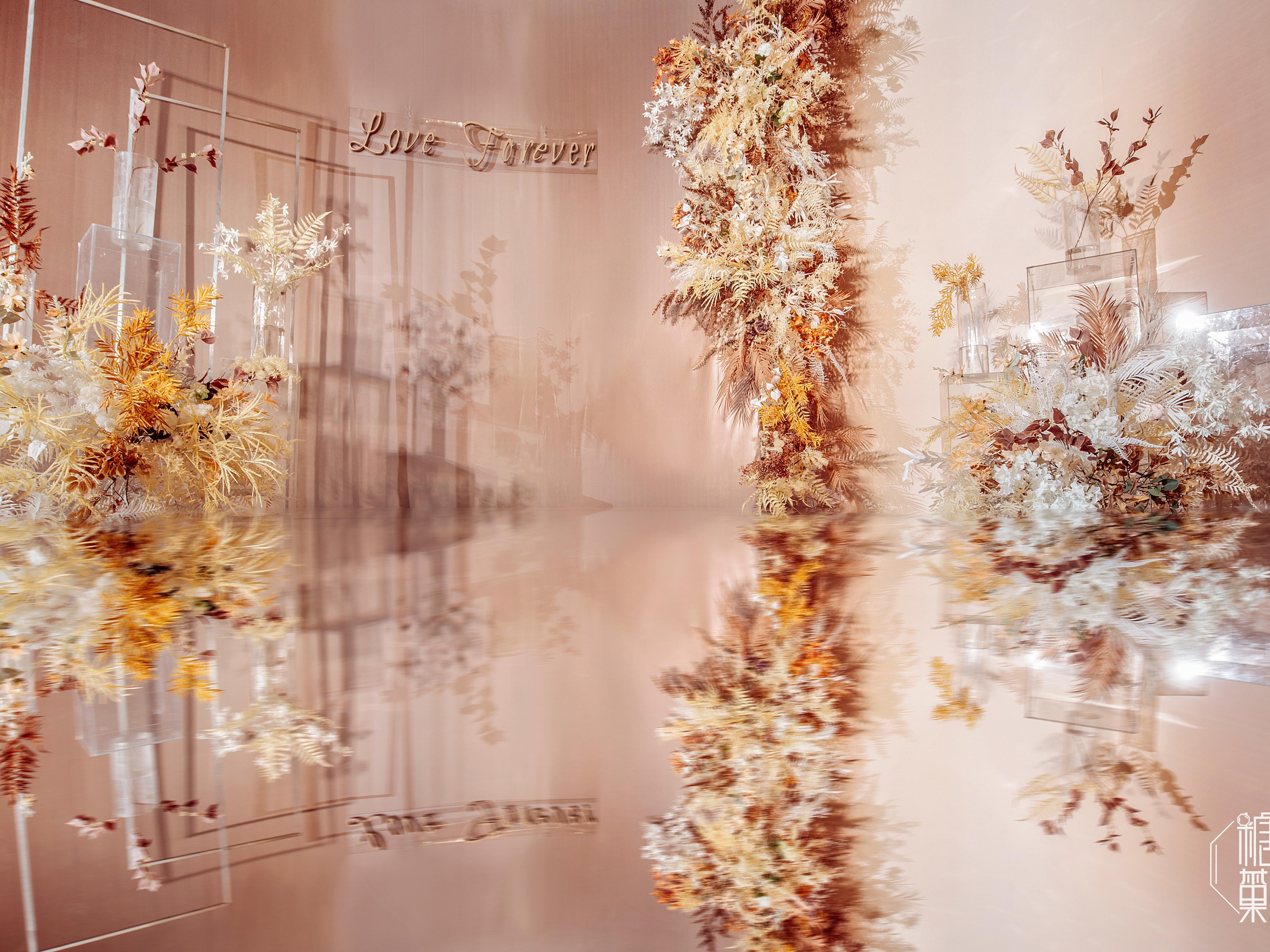 【糖巢婚礼】|午后暖阳般奶茶色婚礼