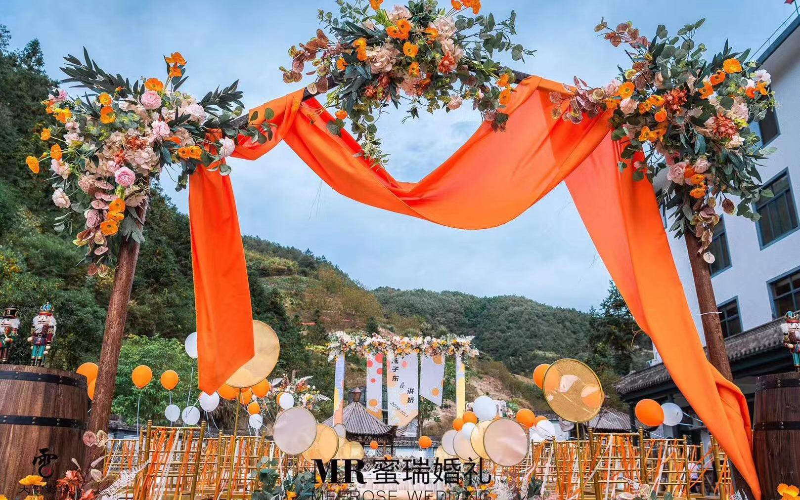 8999 秋日浪漫 《秋日浪漫》法式秋色婚礼