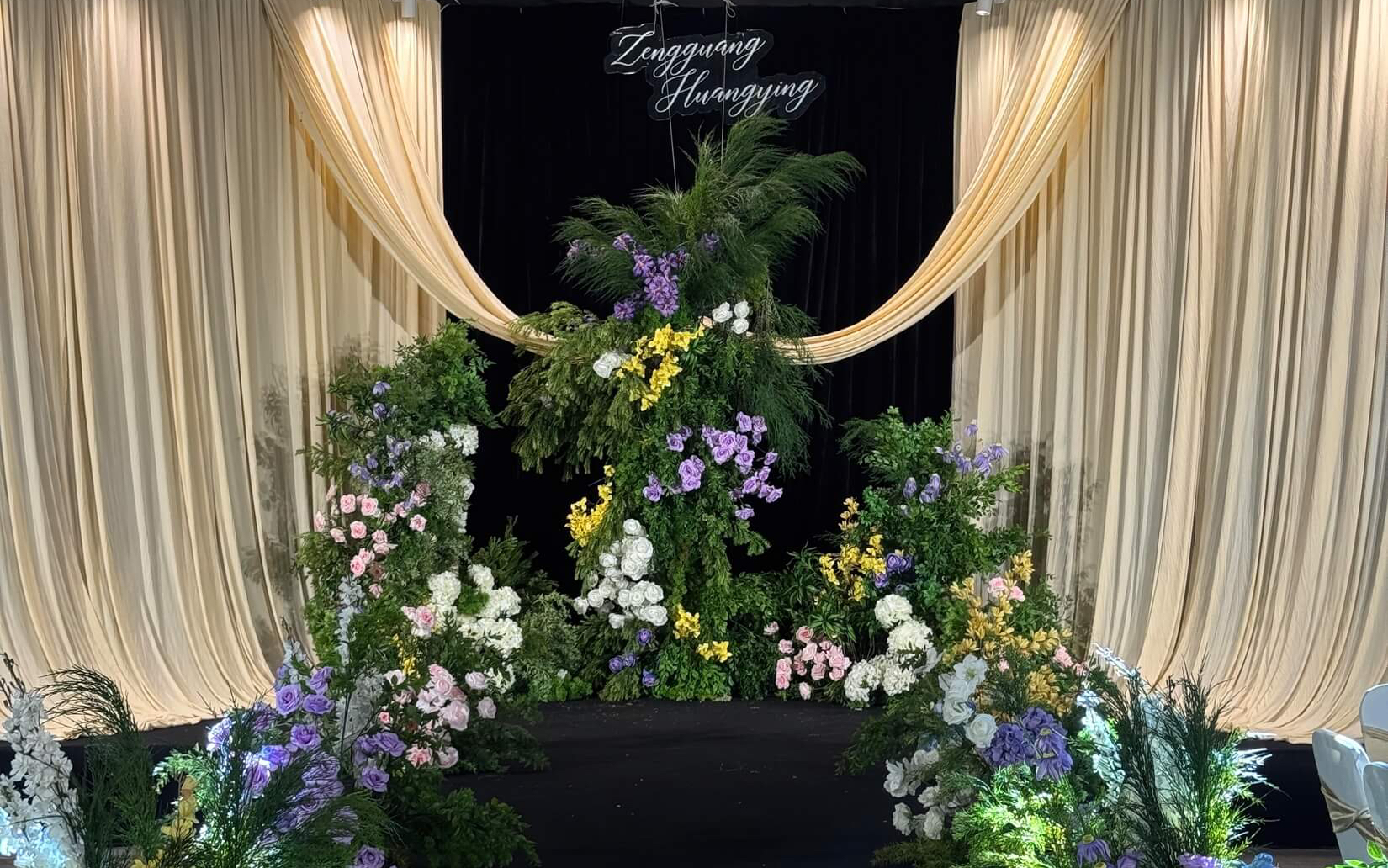 韩式香槟色野生自然感婚礼