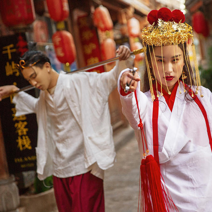 法式印象全球旅拍丽江店作品展示-大圣娶亲